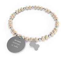 Bracciale 10 Buoni Propositi Donna Crystal in Acciaio B-5254/CH - B-5254/CH